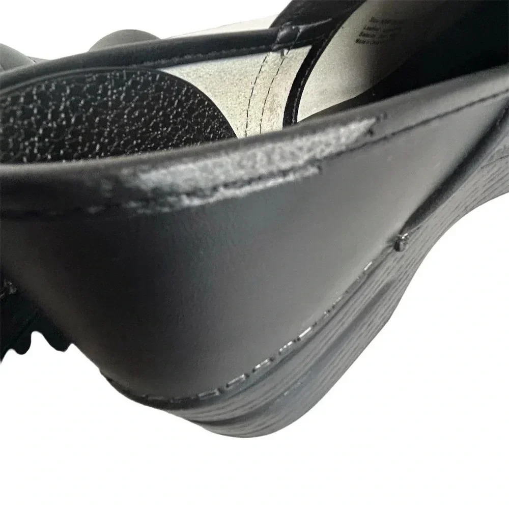 Dansko Women's Professional Black Leather Clogs Size 9.5-10 Arch Support - Picture 13 of 13